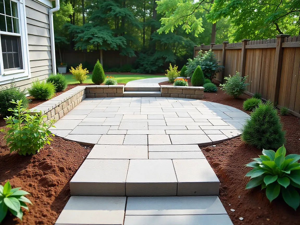 Tree-centered landscape design